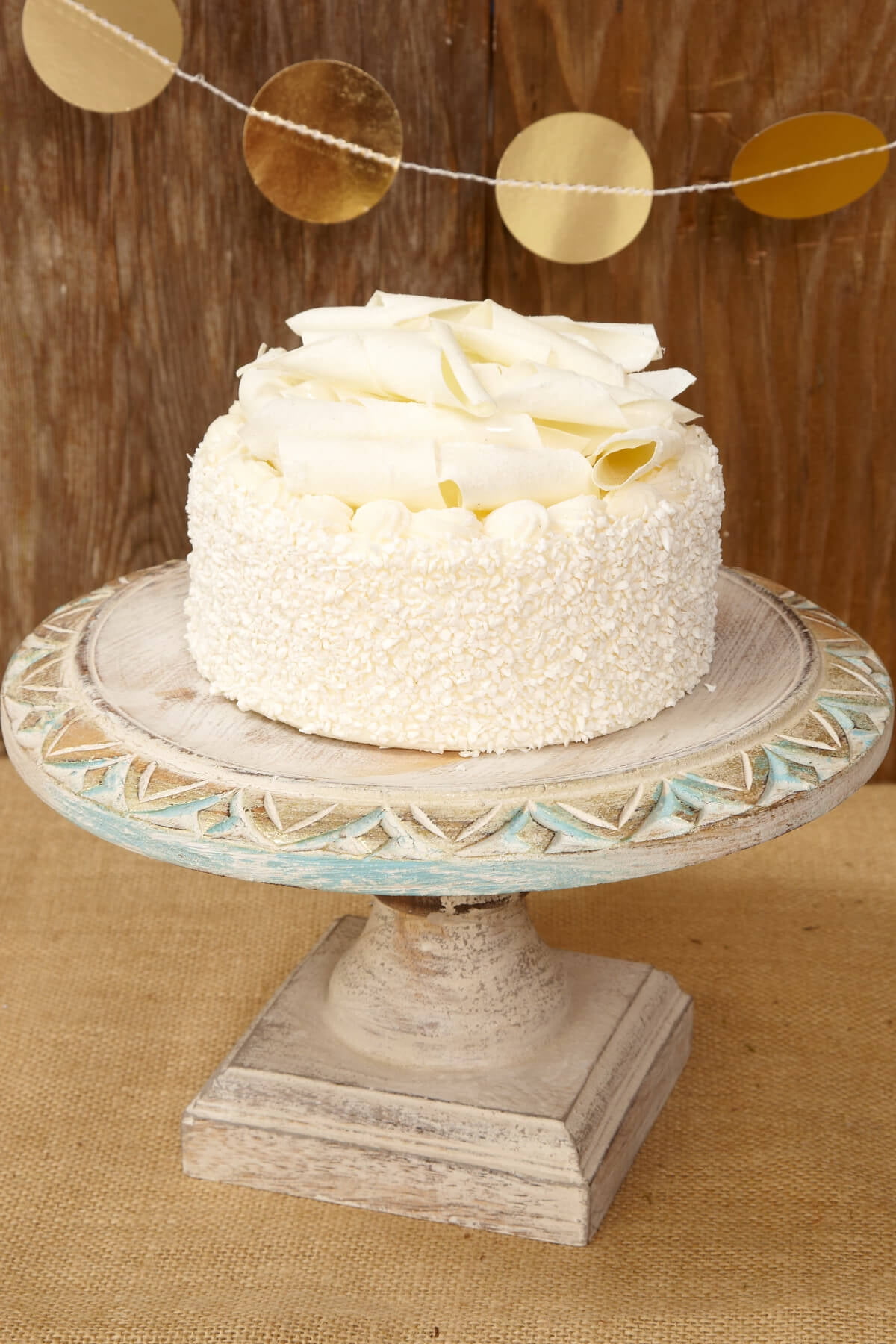 White Cake Stand - Large - Cake CraftCake Craft
