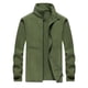thumbnail image 1 of Chaqueta Athleisure para hombre, forro polar con cremallera, bolsillo, cuello levantado, Tops, chaqueta térmica Pompotops  oipoqjl37870, 1 of 6