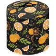 thumbnail image 2 of Pressure Cooker Dust Cover Pressure Cooker Cover Air Fryer Cover Pressure Kitchen Appliance Covers with Top Handle and Accessories Pockets Home Decor, Orange, 2 of 4