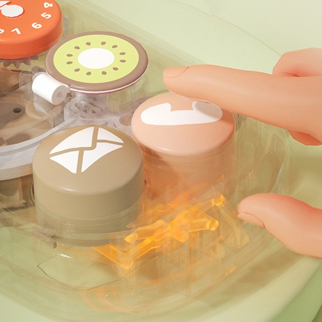 Ocupado juguetes móviles regalo teléfono portátil juguetes suave luz hasta juguetes para niños niñas