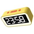 thumbnail image 1 of Maoww Digital Alarm Clock Bedside Desktop Clocks Multifunctional Mirror Table Clock Electronic LED Clocks Kids Adults Yellow, 1 of 1