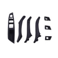 thumbnail image 1 of Luxury Leather Right Hand Drive RHD For BMW 5 Series F10 F11 F18 520 Black Car Interior Door Handle Inner Panel Pull Trim Cover, 1 of 2