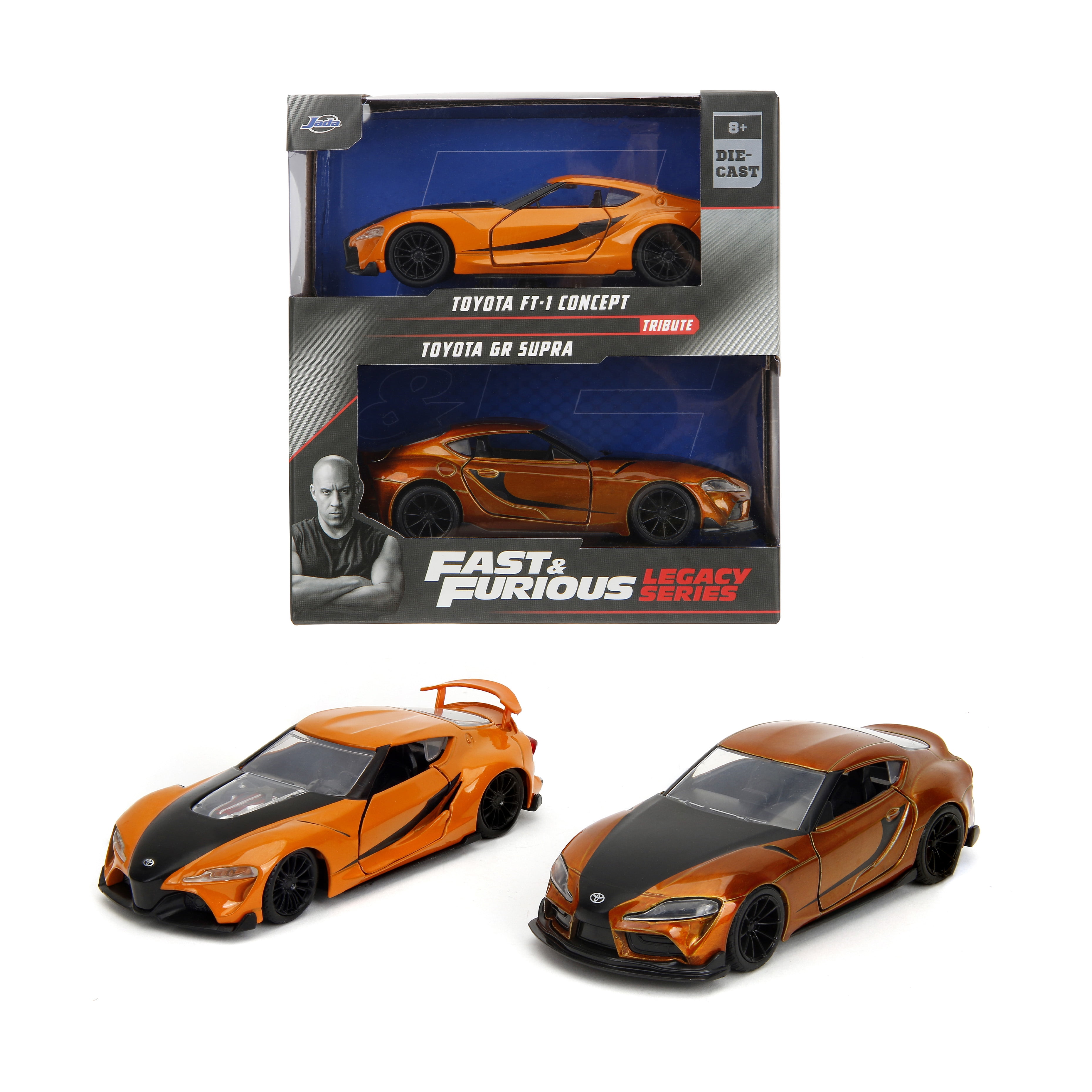 Jada Fast & Furious Legacy Twin pack 1974 Mazda RX-3 & 1993 Mazda