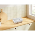 thumbnail image 4 of Unique Bargains 1 Pack Wicker Basket with Cloth Light Brown 10.2*5.9*4.3in, 4 of 6