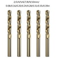 thumbnail image 3 of High Speed Steel Twist Drill Bits M42 Stainless Steel Tool Accessories for Metal Stainless Steel Drilling Woodworking, 3 of 9