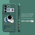 thumbnail image 3 of Case For VIVO S5 S6 S7 S9 S10 S15 S16 S16E T1 V15 V20 V23 PRO 5G Simple Liquid Silicone Case Funny Astronaut Spacewalk, 3 of 5