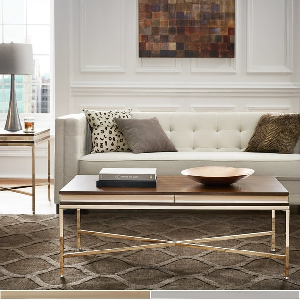 Inspire Q Garble Metalic Mirrored Table Set 2 Or 3 Pieces By Bold Com Inspire Q Garble Metalic Mirrored Table, Inspire Me Home Decor Mirrored Coffee Table