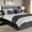 Diamond Fleece, Starry Sky Black, variant on Velvet Box Spring Cover Queen King Size, Stretch Bed Frame Cover Wrap Around Elastic 3 Sides Bed Skirt Alternative Boxspring Cover (Velvet, Black,W:47" x L:79'')