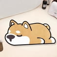 thumbnail image 3 of ZheElen Wide Application Mat Versatile And Practical In Any Space Absorbent Non-skid Mat Blended Cartoon Bathroom Mats Cute Dog 40*60cm 1Set, 3 of 6