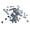Gray, variant on Milue 100Pcs Irregular Nail Art Rhinestones Colored Nail Art Rhinestones Charms Decor