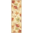 thumbnail image 6 of SAFAVIEH Chelsea Enric Floral Wool Area Rug, Ivory, 4' x 4' Round, 6 of 10