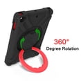 thumbnail image 3 of ELEHOLD Rugged Hybrid Case for iPad 6th/5th Gen/Pro 9.7 (2018/2017/2016) Full-Body Protective 360° Rotation Bracket Kickstand Function Shockproof Heavy Duty Case,For iPad 9.7,A, 3 of 8