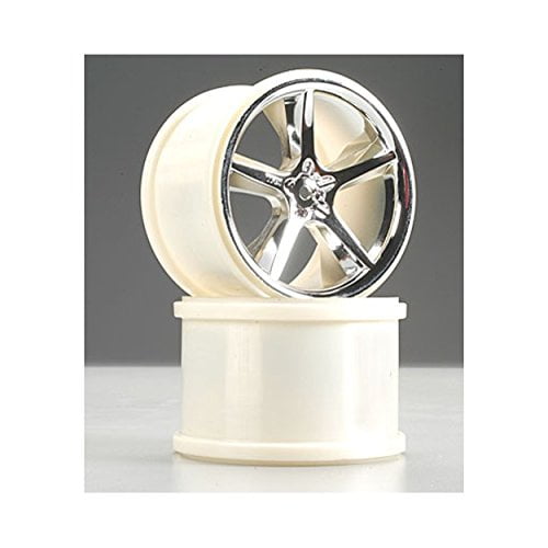 pair Traxxas 5372 3.8 Chrome Gemini Wheels pair Traxxas 5372 3.8 Chrome Gemini Wheels