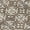 Brown, variant on Addison Rugs Chantille Indoor/Outdoor Transitional Floral Silver Washable Round Rug, 8' x 8'