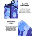 thumbnail image 5 of COOFANDY Men's Swim Trunks Swim Shorts Quick Dry Boxer Brief Lined Swimwear Bathing Suits, 5 of 6