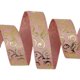 thumbnail image 5 of (10 yardas/lote) cintas de estampado en caliente doradas de 25mm, transferencia térmica, embalaje de regalo de grosgrain impreso, accesorios de boda, materiales DIY, 5 of 5