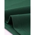 thumbnail image 5 of Allegra K Falda de tubo elegante para mujer con cinturón de cintura alta dividida Bodycon Midi faldas Verde oscuro S, 5 of 5