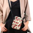 thumbnail image 4 of HELLHERO Mushroom Pattern Crossbody Sling Bags Polyester Lightweight Women Messenger Bag for Outdoor Travel Daily Use, 4 of 7