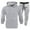 D, variant on Vedolay Mens Fashion Oversized Half Zip Pullover Long Sleeve Sweatshirt B,M