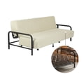 thumbnail image 1 of Sofá Cama Color Beige Homemake Furniture, Multifunción Convertible Tipo Futón,  Nueva Tecnología de Resortes, 1 of 6