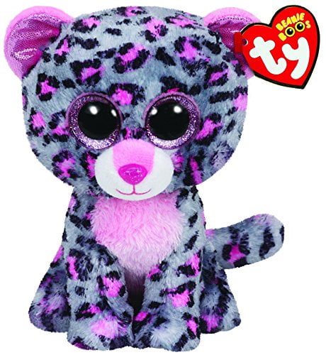 Ty Beanie Boos Tasha The Pink Leopard Cat 6in Plush 2015 With Tags for sale online 
