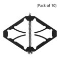thumbnail image 3 of Peggybuy 10pcs 86mm Wall Socket Switch Bottom Box Fixed Support Rod Cassette Repair, 3 of 8