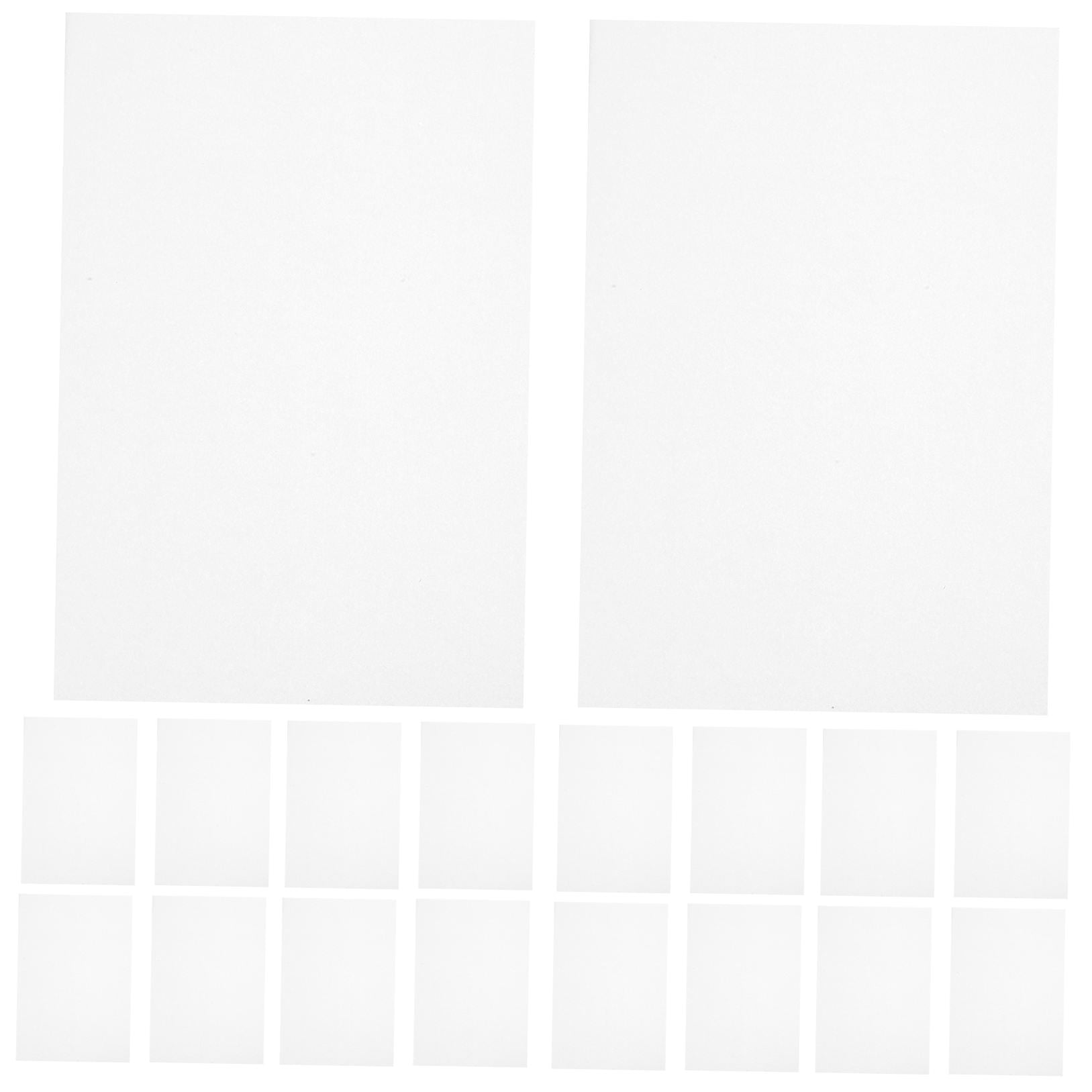 FRCOLOR 500 PCS Beginners Tracing Paper Calligraphy Practice Paper 25.8X18X0.5CM