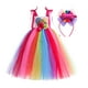 thumbnail image 4 of Vestido de para Niñas, Vestido de Tul, Vestido Colorido Sin Mangas, Vestido de Princesa para Actuación, Festival, Halloween 110 Fernando vestido de piruleta, 4 of 8