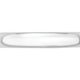 thumbnail image 2 of 10K White Gold 10Kw 4mm Standard Comfort Fit Band Size 12.5 Made In United States 1wcf040-12.5, 2 of 5
