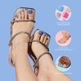 thumbnail image 3 of KISS Gel Fantasy Toe Fake Nails, 27 Ea, 3 of 8