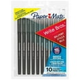 thumbnail image 1 of Paper Mate Ballpoint Pens, Write Bros. Black Ink Pens, Medium Point (1.0 mm), 10 Count, 1 of 5