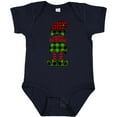 thumbnail image 3 of Inktastic Merry Christmas Elf in Red and Green Plaid Boys or Girls Baby Bodysuit, 3 of 5