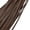 Dark Brown, variant on shapesbyX 5 Yards 3mm Black Braided Leather Cord Round Folded Leather Strap Jewelry Making or Beading
