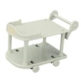 thumbnail image 4 of Almencla 1 :12 Scale Dollhouse Kitchen Serving Cart Dollhouse Decoration Lightweight Pretend Play Mini Bar Buffet Cart for Furnishings Green, 4 of 8