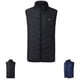 thumbnail image 4 of Chaleco térmico eléctrico para hombre, chaleco térmico para hombre, chaqueta de invierno cálida térmica con USB Kearding FS10141-01B, 4 of 7