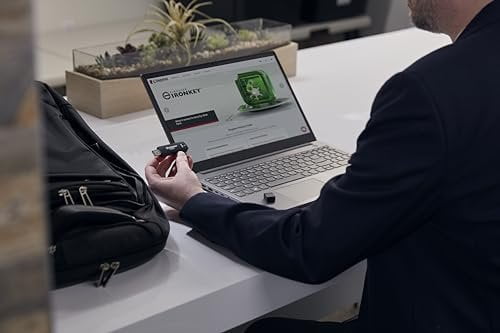 Kingston Ironkey D500S 32GB Encrypted Flash Drive | Dual Hidden Partition | FIPS 140-3 Level 3 | XTS-AES 256-bit | BadUSB and Brute Force Protection | Multi-Pin Option | IKD500S/32GB