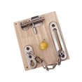 thumbnail image 3 of Montessori Busy Board DIY Accessories Material for Plane Travel Toy Toddlers Bolt and Chain, 3 of 8