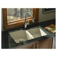 thumbnail image 4 of Kohler K-5931-4U Executive Chef 33" Double Basin Under-Mount Enameled Cast-Iron Kitchen, 4 of 7