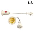 thumbnail image 3 of KEINXS Douilles de Lampe E27 Réglables Pivotantes Support Douille à DEL Adaptateur d'Ampoule Interrupteur de Prise, 3 of 4