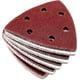 thumbnail image 1 of Desiderio 00 piezas Hojas de lija, papel de lija, almohadillas de lijado de 6 agujeros, hojas de lija, papel de lija, discos de lijado de granos variados 60/80/100/120/240 para lijar y pulir, 1 of 5