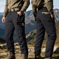 thumbnail image 2 of SAWOBUUN Men's Cargo Pants Water Resistant Windproof Outdoor Hiking Trousers with Multi Pocket, 2 of 9