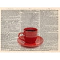 thumbnail image 3 of Greene, Taylor 14x12 Black Modern Framed Museum Art Print Titled - COFFEE RED, 3 of 5