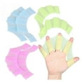 thumbnail image 4 of Swim Swimming Silicone Gear Fins Hand Webbed Flippers Paddle Diving Training Gloves Newway CPDD, 4 of 5