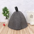 thumbnail image 3 of Wool Felt Sauna Hat Russian Banya Cap Bath Shower Head Protection for Protect Head from Extreme Heat Accessories, 3 of 9