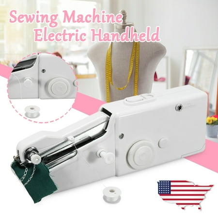 ♥Black Friday Big Clearance♥ Portable Mini Electric Handheld Sewing Machine Handy Home Household Stitch Tech & Gadgets DIY Christmas (Best Home Tech Gadgets)