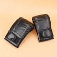 thumbnail image 6 of HEMOTON PU Boxing Gloves Training Mitts Sparring Hand Pads for Taekwondo Kickboxing Fighting (Black), 6 of 8