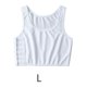 thumbnail image 4 of Sonducket Chaleco corto para lesbianas, corsé de verano, ropa interior moldeadora de pecho, Tops ajustables, disfraz para hacer ejercicio, Camisetas sin mangas Blanco L, 4 of 6