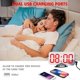 thumbnail image 3 of Reloj Despertador Digital, Pantalla LED Grande de 6.5 Pulgadas, Espejo, Puerto de Carga USB Dual, 3 Alarmas, Ajuste Automático de Brillo, 12/24 Horas, Repetición, para Recámara, Hogar U Oficina, Rojo, 3 of 5
