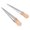 Silver M, variant on 2PCS Boat Rope Splicing Spike Stainless Steel Marine Rope Splicing Tool S for 1/8 Inch to 1/2 Inch Lines