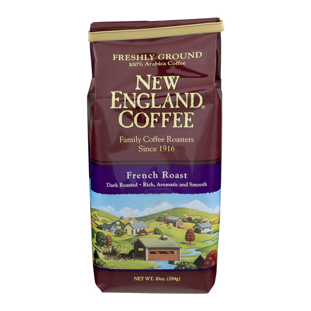New England® Coffee Freshly Ground French Roast Coffee 10 oz. Bag